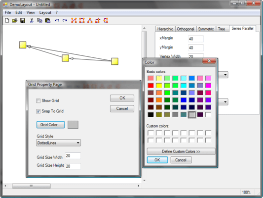 LayoutFlow for .NET 스크린샷