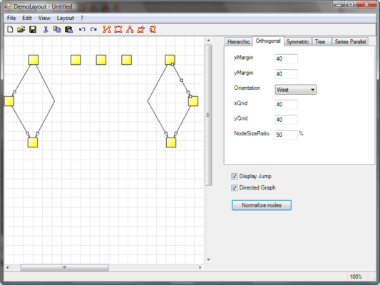Orthogonal Layout Orthogonal Layout