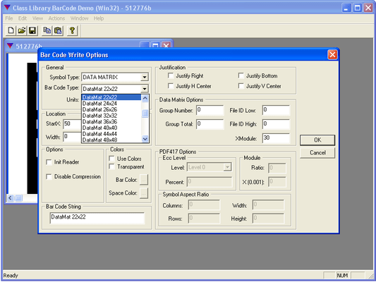 Barcode Writing Barcode Writing