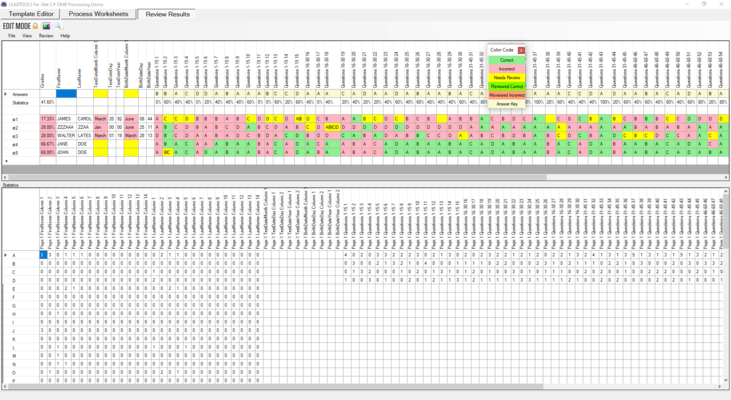 Optical Mark Recognition