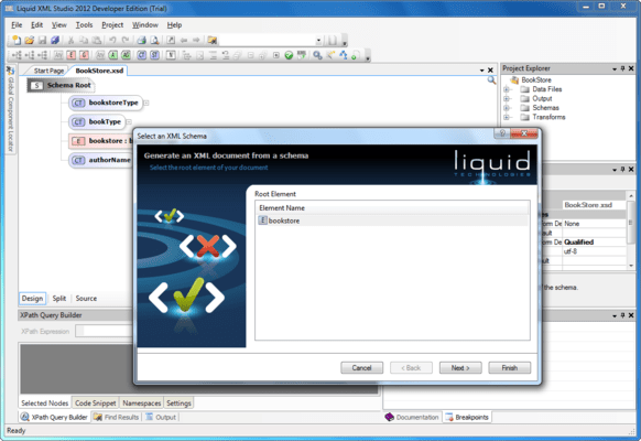 Liquid XML Studio Starter Edition - Installed User Licenses （英語版） のスクリーンショット