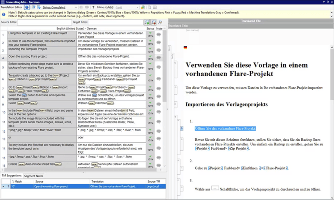 View Translations in Real-time