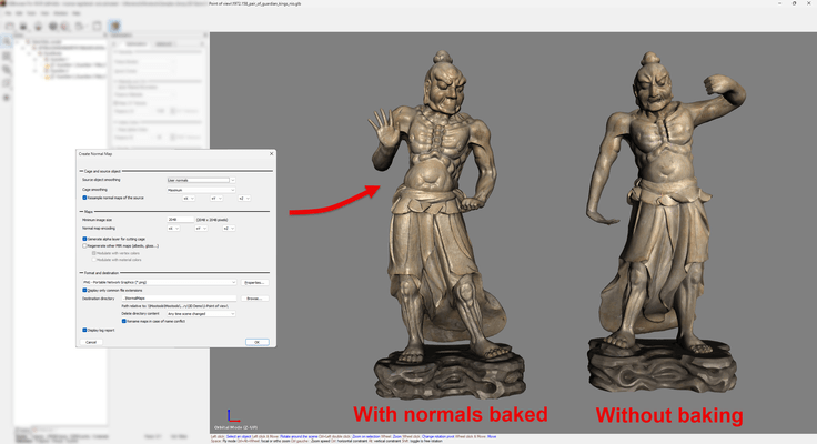 Bake Normals for LOD