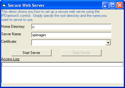 Secure Web Server Secure Web Server