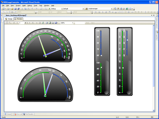 Examples of Gauges