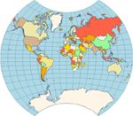 Van der Grinten Map Projection