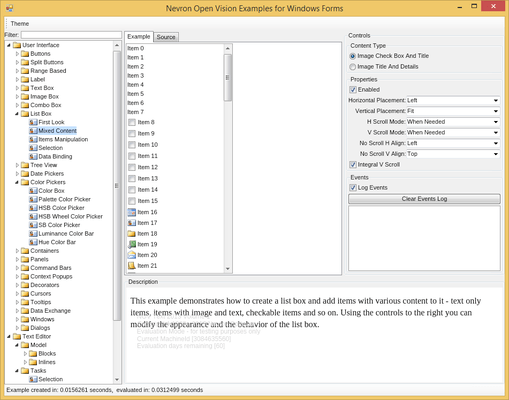 Screenshot of Nevron Open Vision Screenshot of Nevron Open Vision