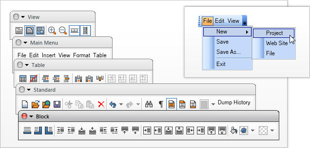Command Bars Command Bars