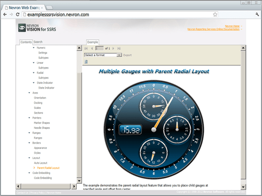 Radial Layout