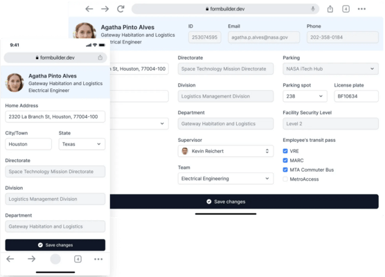 Dynamic CSS and Responsive Layout Support