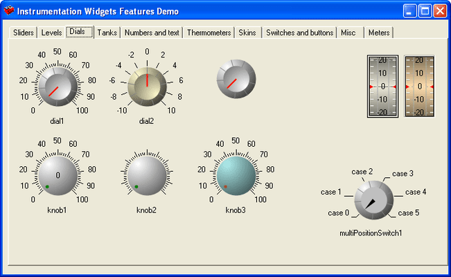 Dials Dials