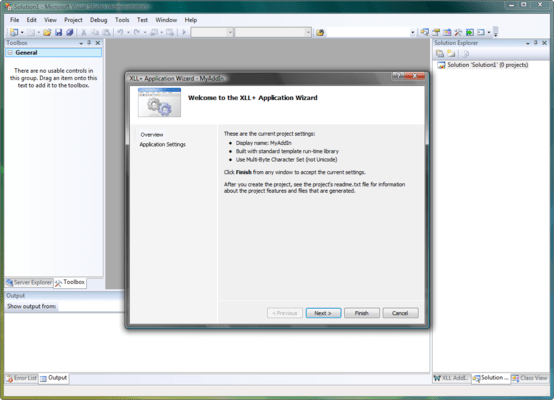 XLL+ AppWizard XLL+ AppWizard