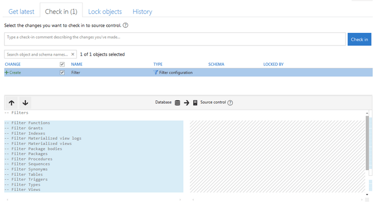 Sharing Filter Options