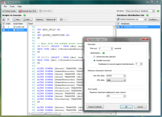 SQL Multi Script SQL Multi Script