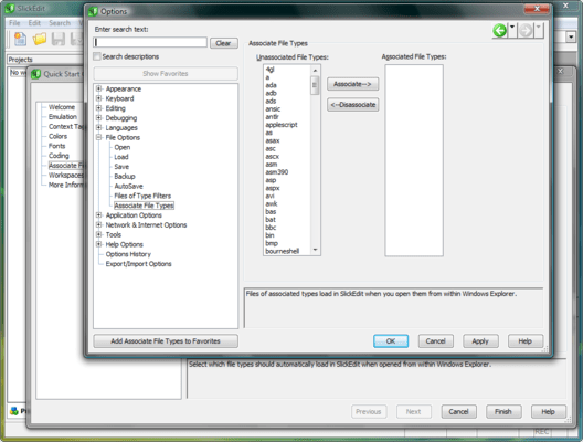 Screenshot of SlickEdit for Windows and Solaris SPARC
