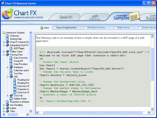 Easily Integrate Charts in ASP Pages 