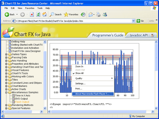 Flash Output