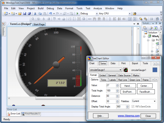 TeeChart for .NET 스크린샷