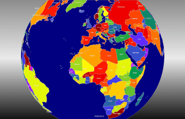 World Map 3D