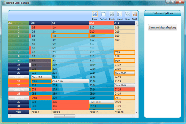 Essential Grid for WPF