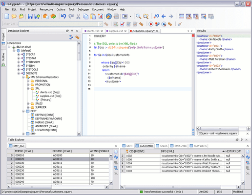XML Database Perspective XML Database Perspective