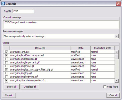 Synchronize with SVN Repository Synchronize with SVN Repository