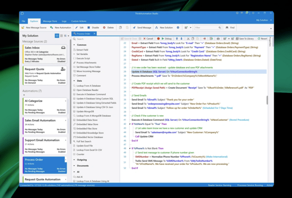 ThinkAutomation Studio
