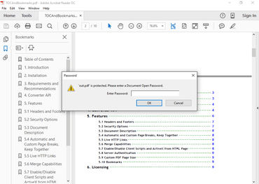 ExpertPDF Pdf Security v4