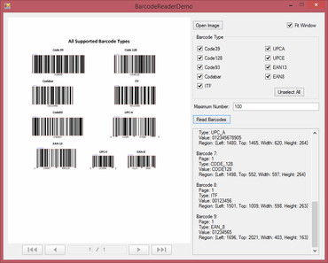 Barcode Reader 4.3