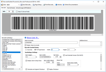 Barcode Professional SDK for .NET 6.0