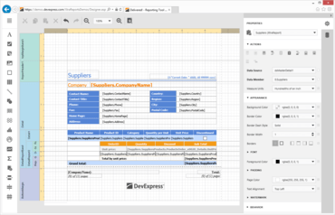 DevExpress Reporting 17.1.7