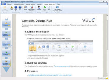 Visual Basic Upgrade Companion (VBUC) 8.0 Visual Basic Upgrade Companion (VBUC) 8.0