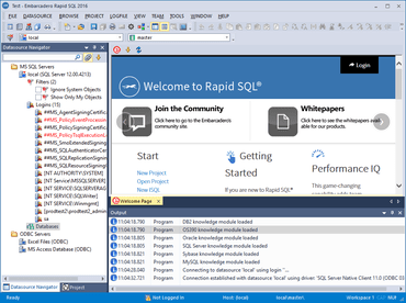 Rapid SQL for Sybase 17