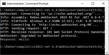 Rebex WebSocket for .NET 2019 R3.1