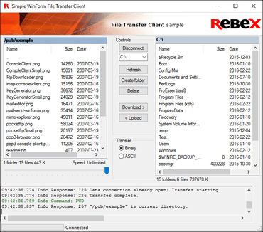 Rebex File Transfer Pack 2020 R1.1