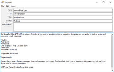 Rebex Secure Mail for .NET 2020 R1.1