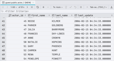 DataGrip 2020.1.3