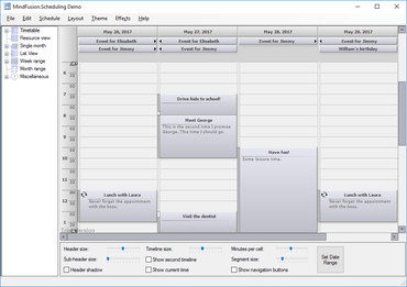 MindFusion.Scheduling for WinForms 5.8