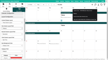 SharePoint Calendar Hub 發佈