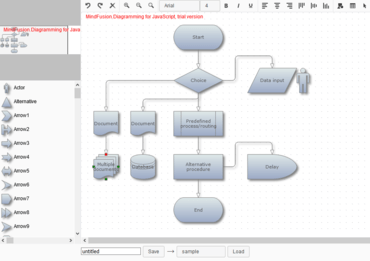 MindFusion.Diagramming for JavaScript V3.5