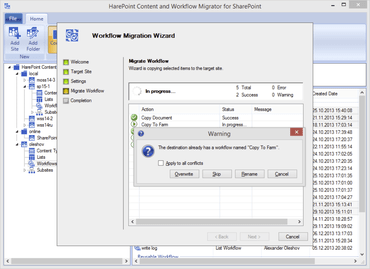 HarePoint Content and Workflow Migrator v3.5.20337