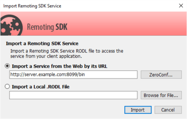 Remoting SDK 10.0.0.1521