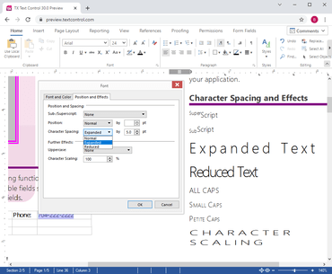 TX Text Control ActiveX Enterprise/XML 30.0