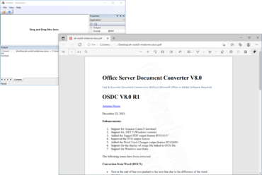 Office Server Document Converter (OSDC) V8