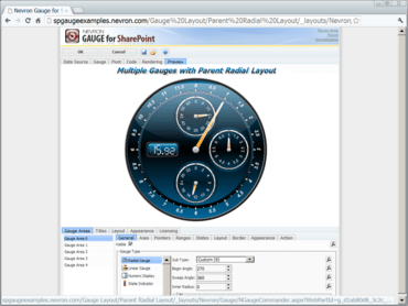 Nevron Gauge for SharePoint 2022.1