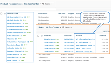 SharePoint Cross-Site Lookup v4.9.0.620