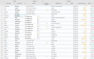 Handsontable V13.0.0