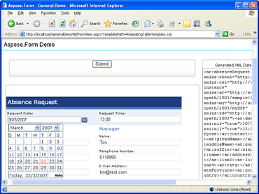 Aspose.Form adds Data Validation