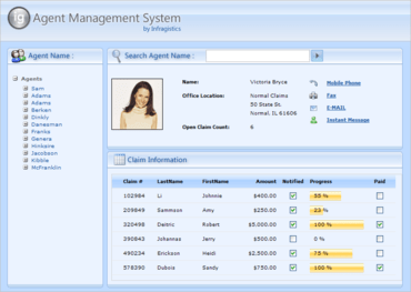 Silverlight grid supports RIA Services