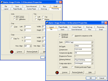 Raster Image Printer adds PDF security